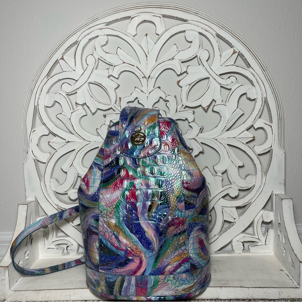 Brahmin Allie Sling Backpack Elope Melbourne Leather